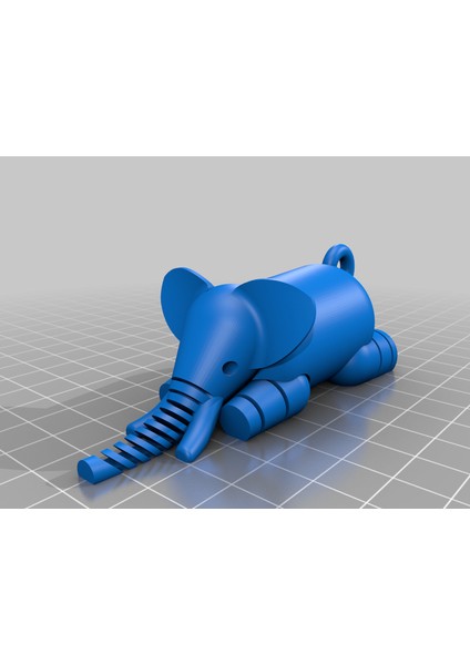 Lfs Elephant Keychain