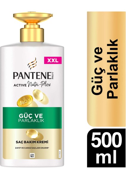 Güç ve Parlaklık Saç Kremi 500 ml