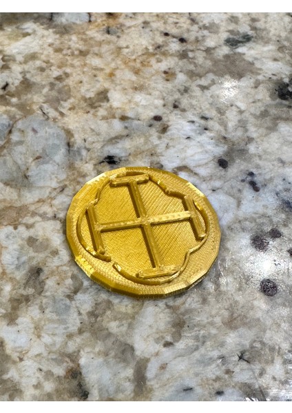 Altın Doubloon Sadece Plastik Aparattır.