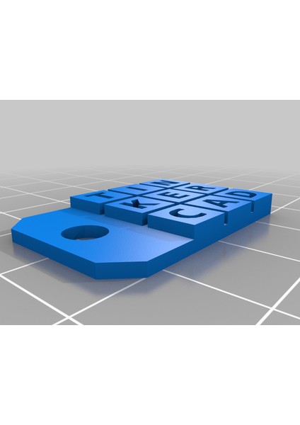 Tinkercad Anahtarlık