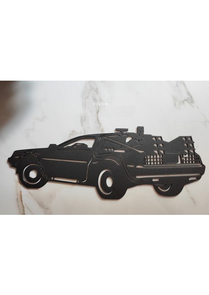 Geleceğe Dönüş Delorean Dmc-12 Duvar Sanatı