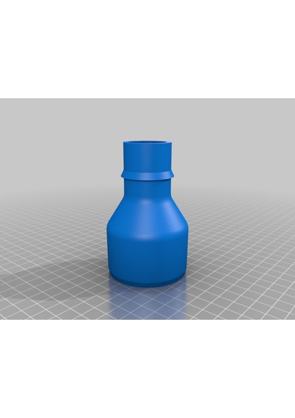 Vakum Adaptörü - Küçük Atölye Vac'ından Dewalt DW745 Kompakt Masa Testeresine Sadece Plastik Aparattır.