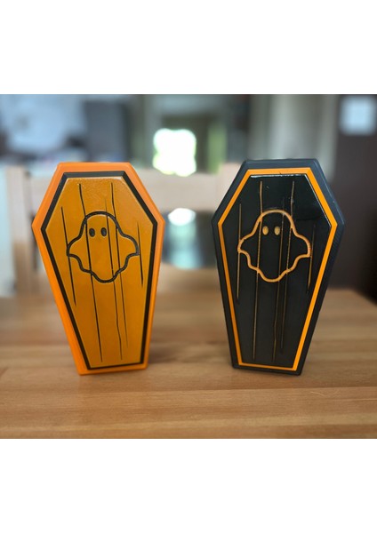 Twist Lock Tabut Için Cadılar Bayramı Hayalet Topper