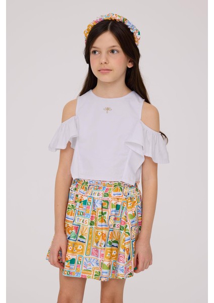 Bg Store Kız Çocuk Beyaz Bluz fiyatları