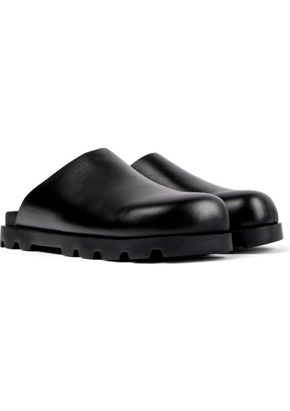 Siyah Erkek Terlik Brutus Sandal