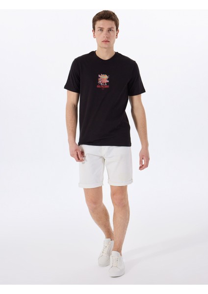 O Yaka Baskılı Siyah Erkek T-Shirt Onsmınd Ons Logo Reg Ss Tee Cs fiyatları