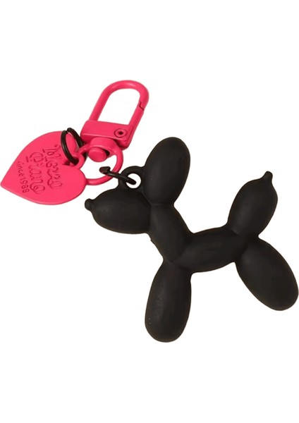 Sevimli Akrilik Karikatür Balon Köpek Anahtarlıklar Kadınlar Için Çanta Kolye Çift Araba Anahtar Zincirleri Takı Hediye Dekorasyon Aksesuarları Renk:03 (Yurt Dışından)