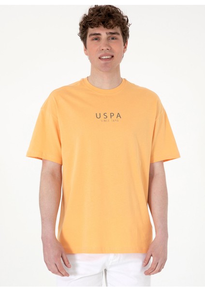 Bisiklet Yaka Turuncu Erkek T-Shirt Terran