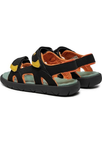 Siyah Erkek Çocuk Sandalet TB0A43EAEDN1-PERKINS Row Backstrap