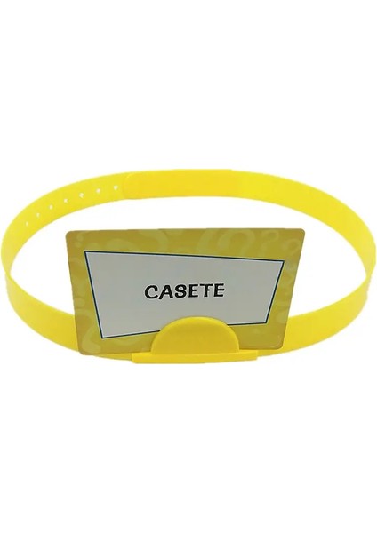 Head Band Hızlı Soru Oyunu Cosplay Props Clroom Aile Partisi Yönetim Kurulu Oyunları Eğitim ı Sarı (Yurt Dışından)