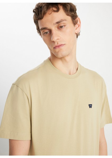 Bisiklet Yaka Mint Erkek T-Shirt MW7NM203877303 Relaxed Fit Small