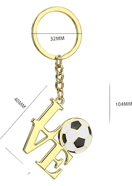 Futbol Hatıra Anahtarlık Futbol Taraftarları Anahtarlık Çanta Kolye Anahtarlık Dünya Kupası Avrupa Kupası Kupa Erkek Erkek Hediye Aksesuarları (Yurt Dışından)