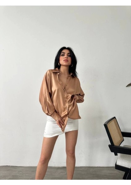 Dökümlü Saten Gömlek fiyatları