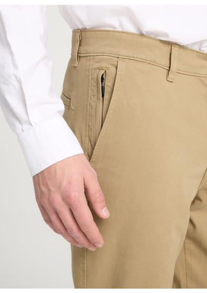 Normal Bel Slim Fit Deve Tüyü Erkek Chino Pantolon WM01003211 modelleri