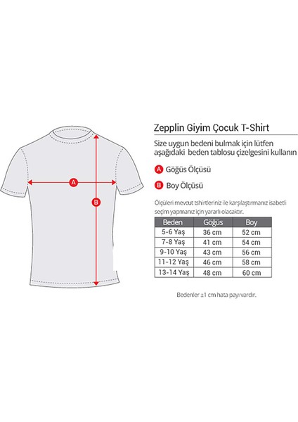 The Rain Logo Siyah Çocuk Tişört