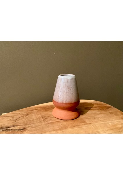 El Yapımı Seramik Matcha Çırpıcı Standı (Büyük Boy)