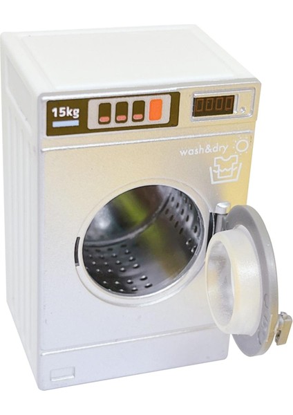 Dolls House Washing Machine 1/12 Için Ev Mevcut (Yurt Dışından)