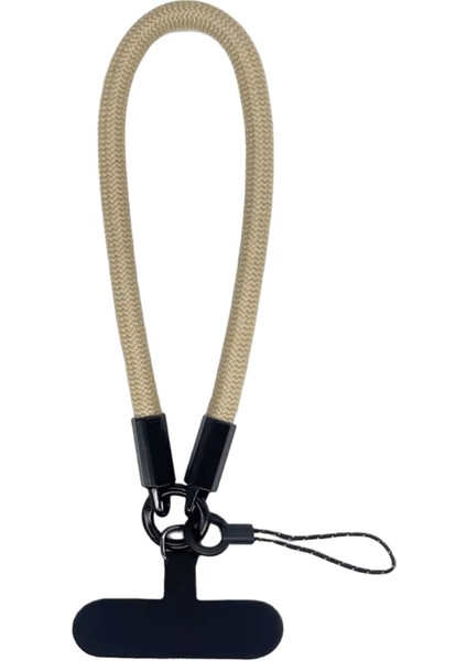 8mm Kalın Kısa Ipi Cep Telefonu Bilek Kayışı, iPhone / Kamera / Anahtar Için Kişiselleştirilmiş Güvenlik Dokuma El Kayışı, Bilek Ipi (Yurt Dışından)