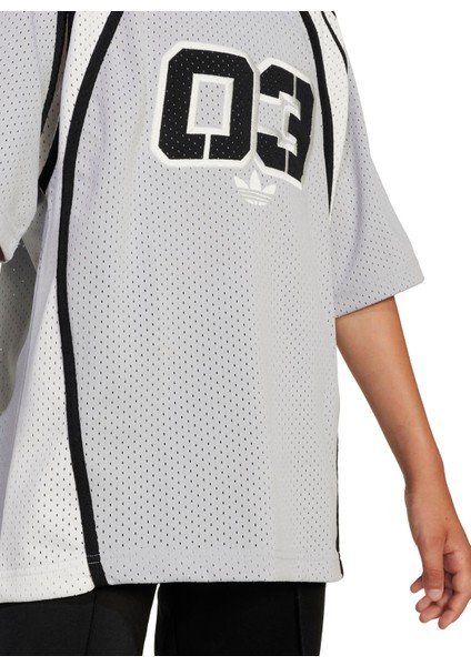 Baskılı Gri - Siyah - Beyaz Erkek Çocuk T-Shirt JC7323-OV Jersey Tee indirimleri