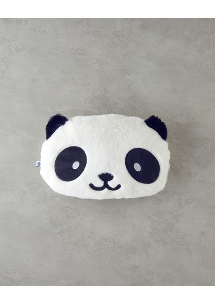 Sweet Panda Bebe Dekoratif Kırlent 40 x 26 cm Beyaz