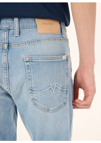 Orta Bel Tapered Fit Açık Mavi Erkek Denim Pantolon Toledo Tapered -1212 modelleri