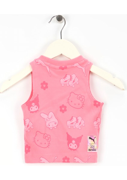 Desenli Pembe Kız Çocuk Atlet 63006622-PUMA x Hello Kıtty & Frıen fiyatları