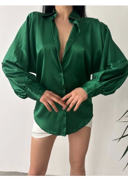 Dökümlü Saten Gömlek modelleri