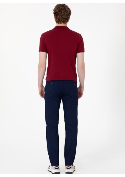 Normal Bel Normal Paça Lacivert Erkek Chino Pantolon Kenly fırsatları