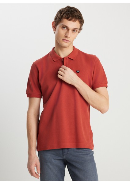 Kiremit Erkek Polo T-Shirt MW7D5K4XX2T222 Erkek Regular Polo fırsatları