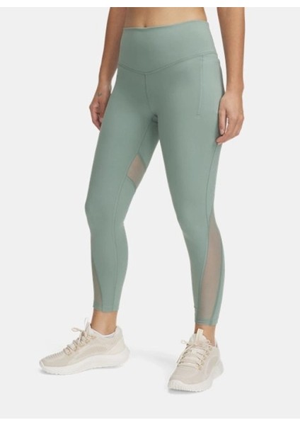 1389871-348 Vanish Elite Vent Ankle Lastikli Bel Normal Kalıp Yeşil Kadın Tayt