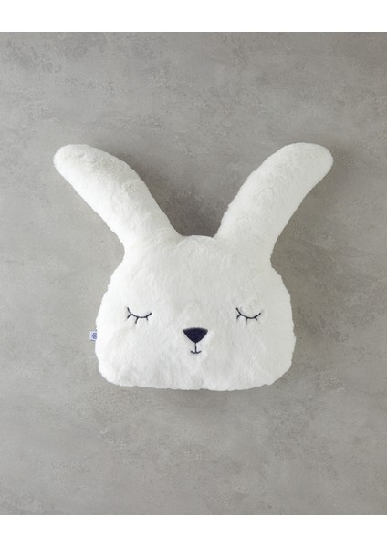 Sweet Rabbit Bebe Dekoratif Kırlent 35 x 27 cm Beyaz