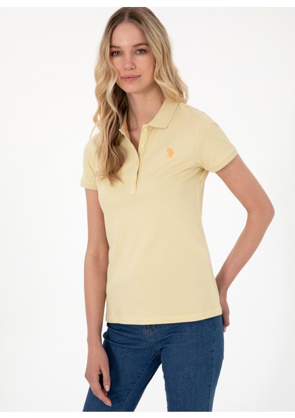 Polo Yaka Açık Haki Kadın T-Shirt GTP-IY025 fiyatları