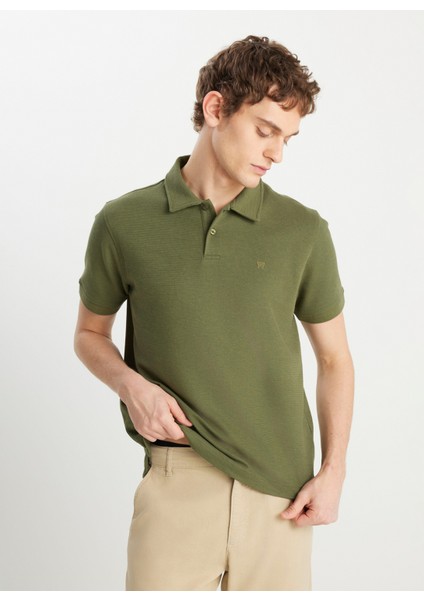 Haki Regular Fit Erkek T-Shirt W2510720308 modelleri