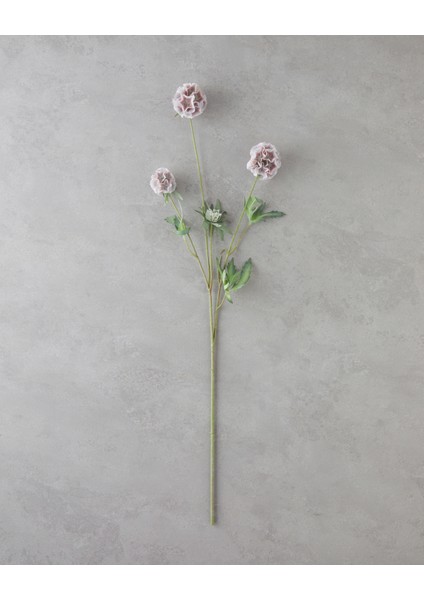 Star Flower Tek Dal Yapay Çiçek 71 cm Beyaz