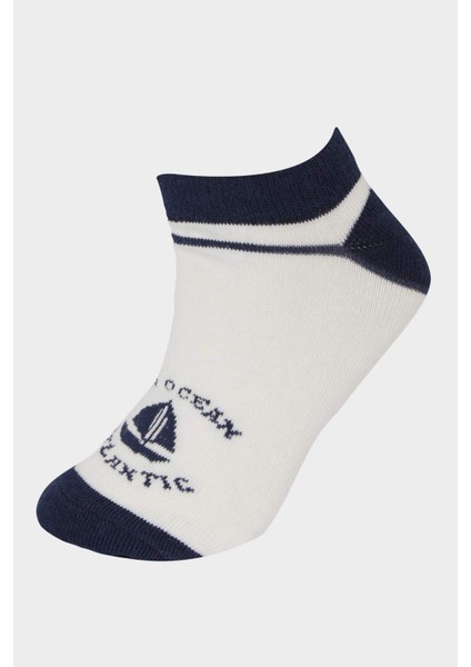 Erkek Çocuk 5'li Pamuklu Patik Çorap E5509A8NS modelleri