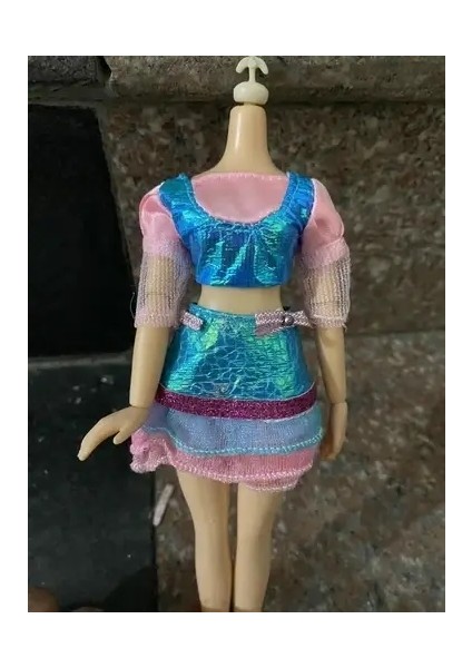 30CM Canavar Bratzes Için Yüksek Bebek Bebek Pansuman Yumuşak Giyim El Yapımı Giysiler Kıy Bebek Giyim Kız Oyuncakları Set 5 Renk: Lavanta (Yurt Dışından)