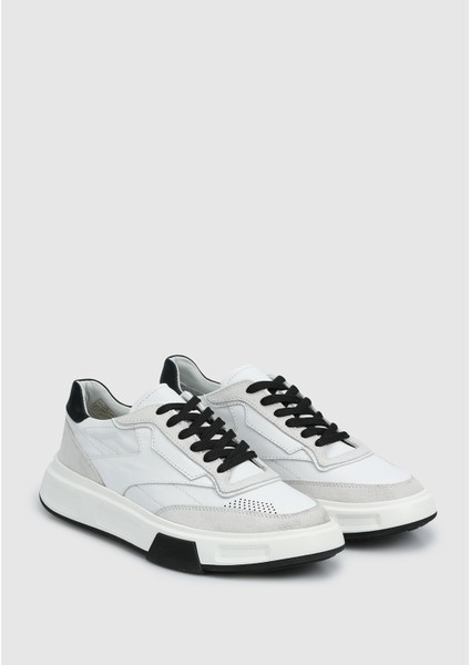 Beyaz Deri Erkek Sneaker fiyatları