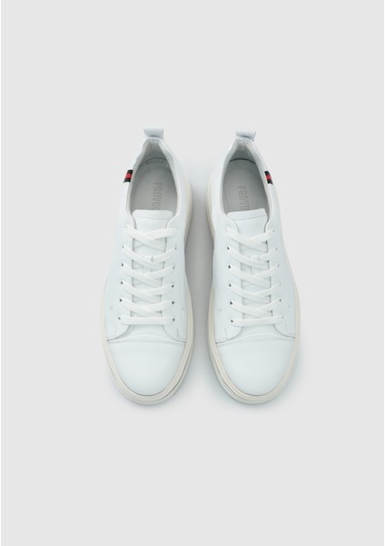 Beyaz Deri Erkek Sneaker indirimleri