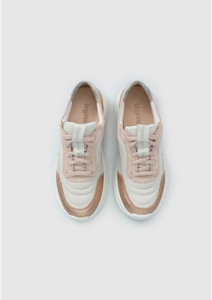 Bej Deri Kadın Sneaker indirimleri