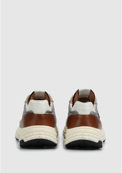 Lacivert Deri Erkek Sneaker fırsatları