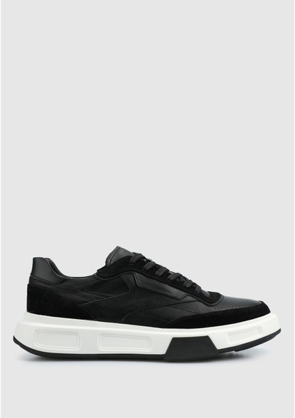 Beyaz Deri Erkek Sneaker