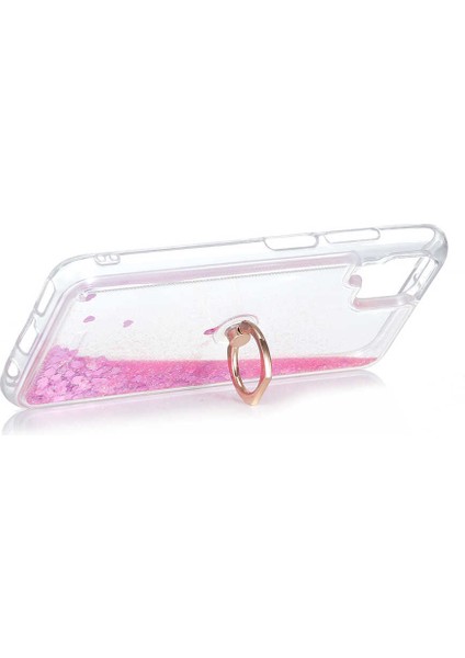 Huawei P40 Lite Kılıf Pembe Liss Sulu Simli Silikon Kapak Orijinal Esnek Ince Geliştirilmiş Dayanıklı Darbe Karşıtı Koruyucu Yeni Nesil Tasarım (Huawei P40 Lite, Pembe) fiyatları