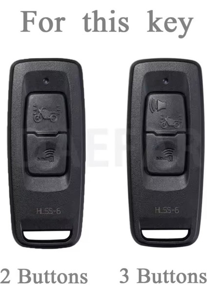 Honda Forza 2023-2024-2025 Şeffaf-Füme Anahtar Kılıfı Uyumlu modelleri