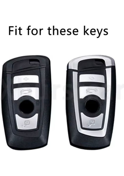 Bmw 5 Serisi F10 Siyah-Silver Anahtar Kılıfı fiyatları