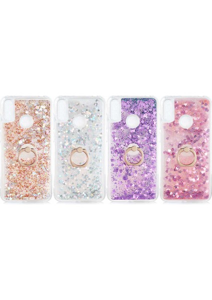 Huawei Y7 Prime 2019 Kılıf Pembe Liss Sulu Simli Silikon Kapak Orijinal Esnek Ince Geliştirilmiş Dayanıklı Darbe Karşıtı Koruyucu Yeni Nesil Tasarım (Huawei Y7 Prime 2019, Pembe) fiyatları