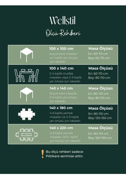 Sora | Keten Pötikare Kırmızı Masa Örtüsü, 140 x 140 cm fiyatları