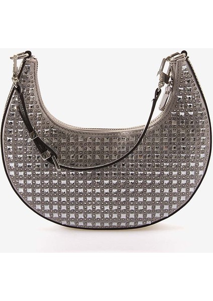 Lua Kadın Taş Aplikeli Hobo Silver Çanta HWIY9205010 modelleri