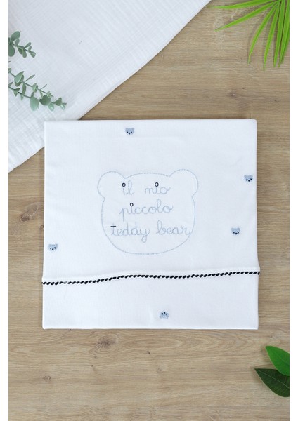 Erkek Bebek Çift Katlı Natural Penye Battaniye STL6987 modelleri