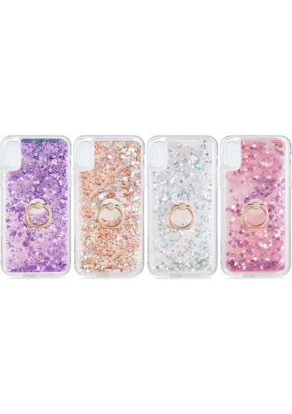 Apple iPhone X/xs Kılıf Gold Liss Sulu Simli Silikon Kapak Orijinal Esnek Ince Geliştirilmiş Dayanıklı Darbe Karşıtı Koruyucu Yeni Nesil Tasarım (Apple iPhone X/xs, Gold) modelleri