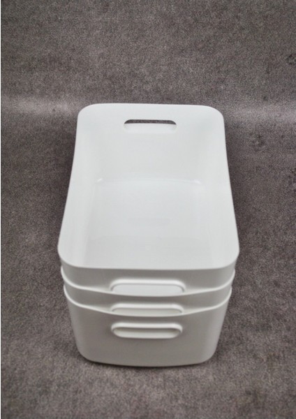 Dolap Içi Düzenleyici Sepet / Dekoratif Saklama Kutusu/ Banyo ve Mutfak ORGANIZER25 cm x 15 cm x 10 cm